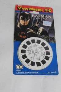 lot 265 image: 1992 View-Master 3D Batman Returns Reel Set in Original Packaging