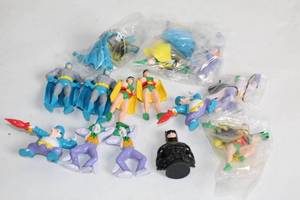 lot 313 image: Collection of 22 Batman and Joker Plastic Figures