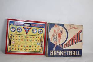 lot 339 image: Vintage 1949 Electric Basketball Game by Electric Game Co. with Original Box