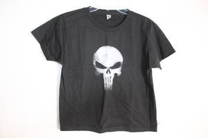 lot 348 image: Punisher Army Black T-Shirt, Size Large