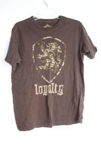 lot 351 image: Brown Graphic T-Shirt, Size M, 100% Cotton