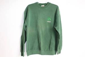 lot 363 image: Green Fruit of the Loom Ireland Sweatshirt - Size L