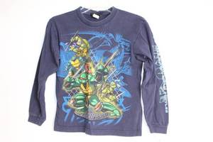 lot 365 image: Childs Teenage Mutant Ninja Turtles Long-Sleeve Shirt Small