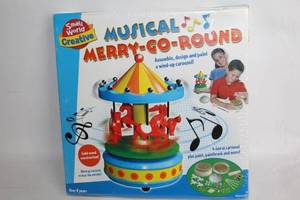 lot 391 image: Sealed Musical Merry-Go-Round Kit by Small World Creative