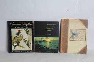 lot 444 image: Collection of 3 Vintage Books American Songbirds, The Frontier States, and Lady Cottingtons Pressed Fairy Book