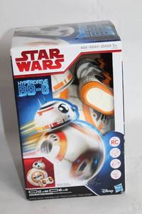 lot 496 image: Disney Star Wars Hyperdrive BB-8 Remote Control Toy