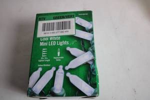 lot 68 image: RTV Cool White Mini LED Lights for IndoorOutdoor Use