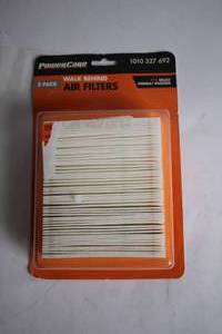 lot 100 image: 2 Pack PowerCare Walk Behind Air Filters for Honda Engines