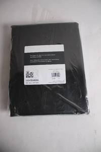 lot 101 image: Lichtenberg Black Door Curtain Panel 54x72