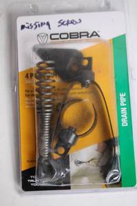 lot 103 image: Cobra Drain Pipe Tool Set with Missing Screw