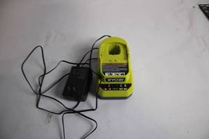 Ryobi ONE+ Dual Chemistry Battery Charger with Power Adapter