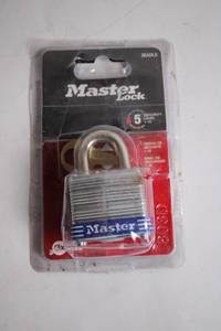 lot 109 image: Unopened Master Lock Padlock with 510 Security Level