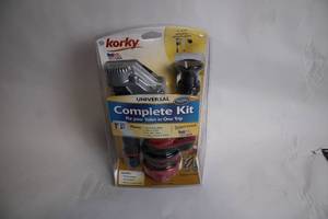 lot 113 image: Korky Universal Complete Toilet Repair Kit