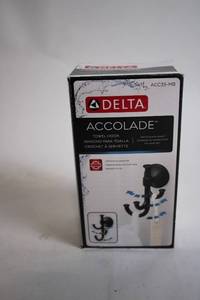 lot 123 image: Delta Accolade Towel Hook in Matte Black