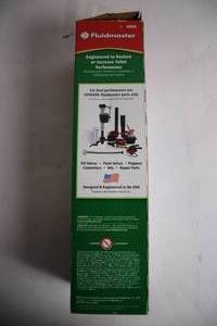 lot 128 image: Fluidmaster 400CR Toilet Repair Kit with Fill Valve and Flapper