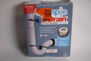 lot 132 image: Universal Simple Drain Trap Kit for 1.25 & 1.50 Tailpipe
