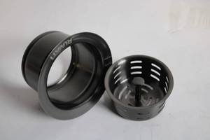 lot 134 image: Ruvati Gunmetal Black Deep Disposal Flange