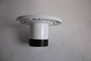 lot 171 image: PVC Toilet Flange with Rubber Gasket, Heavy Duty