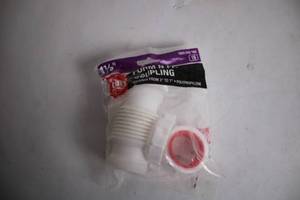 lot 184 image: Danco 1-12 Inch Form N Fit Coupling for Plumbing