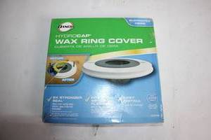 lot 198 image: Danco Hydrocap Wax Ring Cover for Toilet Installation