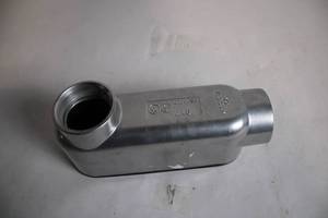 lot 199 image: Aluminum Conduit Body with 2-Inch Openings