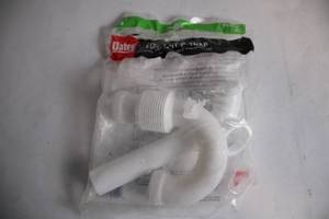 lot 226 image: Oatey 1-14 Form-N-Fit P-Trap Set in Original Packaging