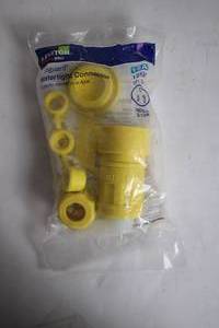 lot 235 image: Leviton 15A 125V Watertight Connector Set