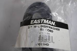 lot 238 image: Eastman 5ft 4-12in Dishwasher Power Cord