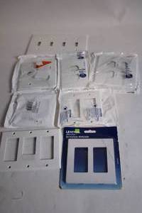 lot 248 image: Assorted Lot of Leviton and Generic Wallplate Covers