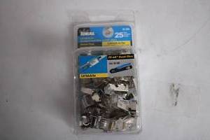 lot 254 image: Pack of 25 Ideal CAT6A65e Shielded Modular Plugs