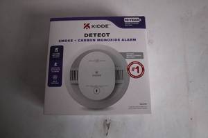 lot 278 image: Kidde Detect Smoke and Carbon Monoxide Alarm with 10-Year Battery