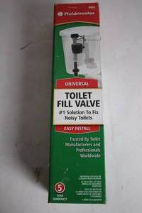 lot 288 image: Universal Toilet Fill Valve by Fluidmaster