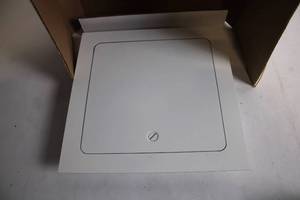 lot 309 image: White Metal Access Panel with Hidden Hinges