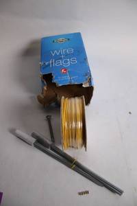 lot 311 image: PetSafe 500ft Wire and Flags for Invisible Fence System