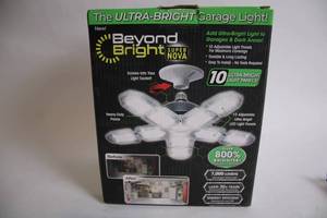 lot 314 image: Beyond Bright Super Nova Ultra-Bright Garage Light