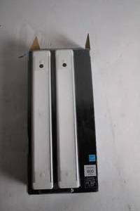 lot 323 image: Commercial Electric 2-Pack LED Under Cabinet Slim Bar Lights (Silver)