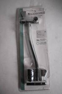 lot 327 image: Glacier Bay 11-inch Adjustable Chrome Shower Arm