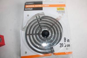 lot 334 image: Universal Heating Element for Plug-In Electric Ranges - 8 Inch