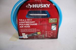 lot 346 image: Husky 14 in. x 50 ft Lightweight Polyurethane Air Hose