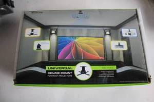 lot 365 image: QualGear Universal Projector Ceiling Mount