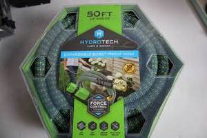 lot 367 image: Hydrotech 50ft 58 Expandable Burst Proof Hose