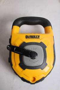 lot 373 image: DeWalt 150 Measuring Reel - Yellow