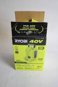 lot 382 image: Ryobi 40V 300 Watt Power Source Tool Only