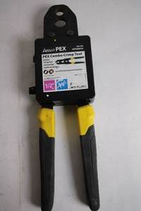 lot 394 image: Apollo PEX Combo Crimp Tool with GoNo-Go Gauge