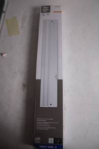 lot 405 image: 18in Under Cabinet Light with Soft White Dimmable LED
