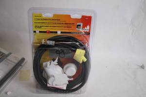 lot 409 image: 12ft Propane Hose and Regulator Kit for Vent-Free Heater