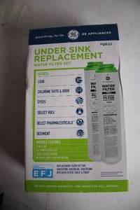 lot 422 image: GE Appliances Under Sink Replacement Water Filter Set FQK2J