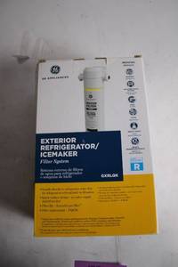 lot 459 image: GE Exterior RefrigeratorIcemaker Water Filter System GXRLQK