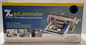 lot 125 image: Xyron EzLaminator - Hand Powered Lamination Machine