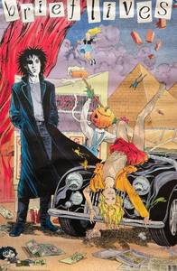 lot 127 image: 1993 Sandman Brief Lives Comic Art Poster by Neil Gaiman